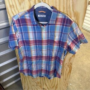 Tommy Bahama Men's‎ Multicolor Plaid Shirt